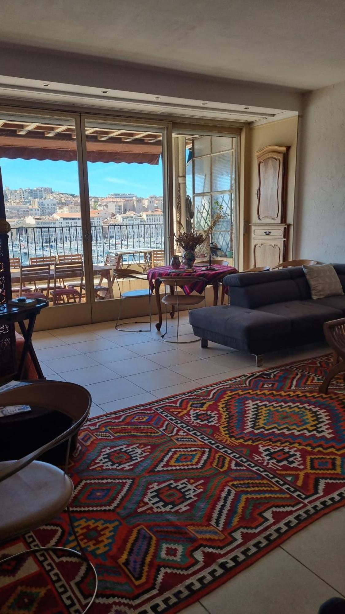 Apartament Grand T2 Surplombant Le Vieux Port Marsylia Zewnętrze zdjęcie