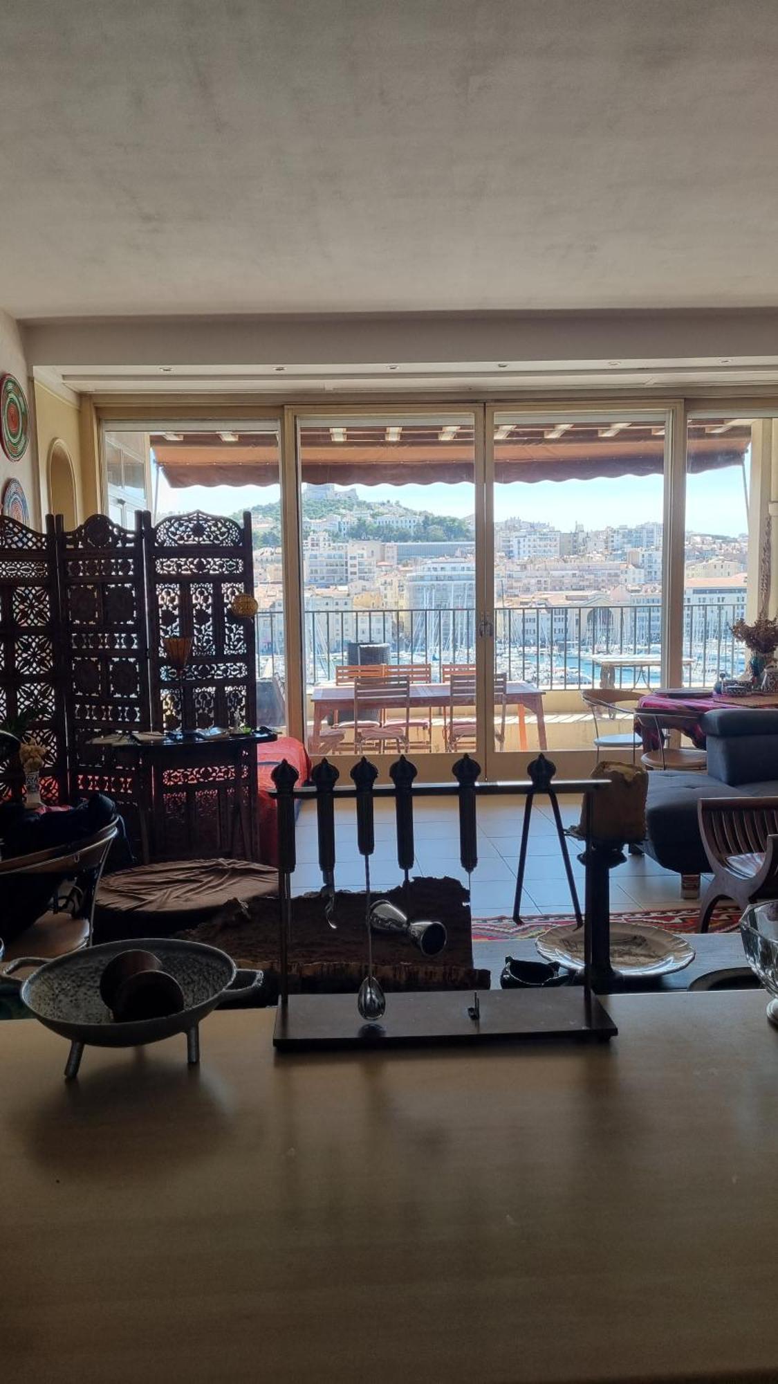 Apartament Grand T2 Surplombant Le Vieux Port Marsylia Zewnętrze zdjęcie